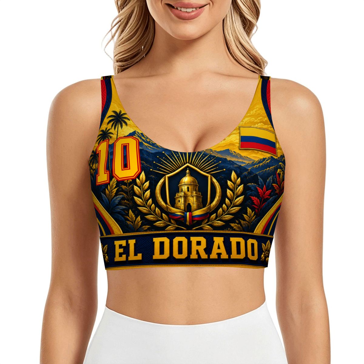 El Dorado Colombia No.10 Fan Sports / beach Latina Bra