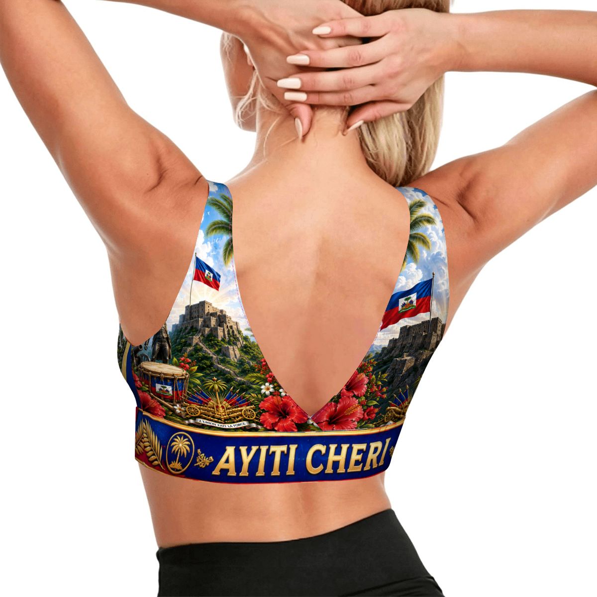 Haitian Women's Sportsn/ Beach Bra