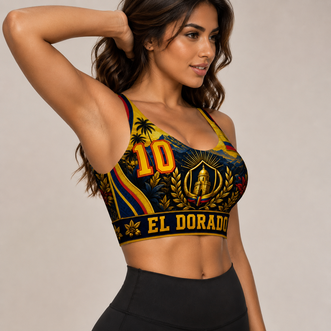 El Dorado Colombia No.10 Fan Sports / beach Latina Bra
